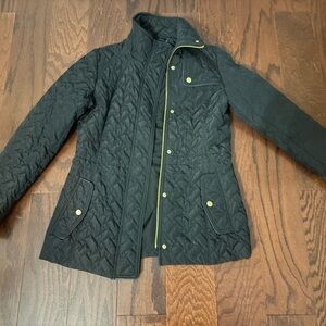 Cole Haan Quilted Black Puffer Jacket